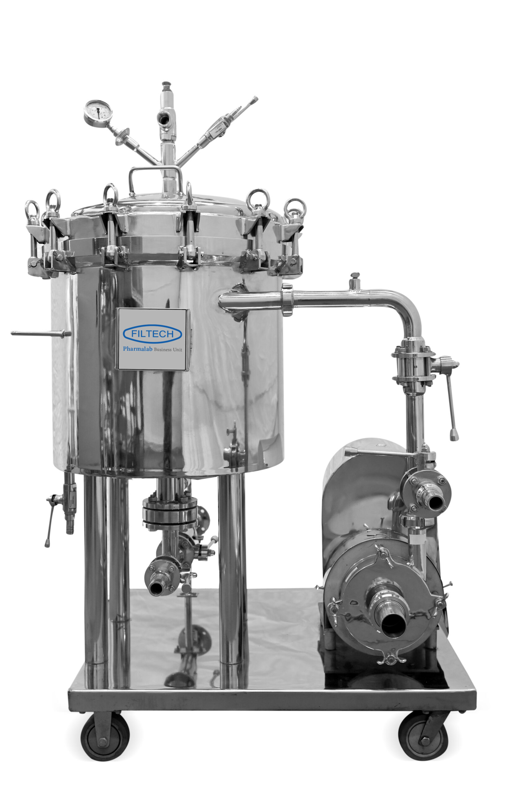 Horizontal Plate Filter Press For Filtration Systems